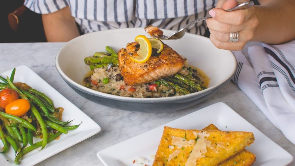 Salmon & Risotto